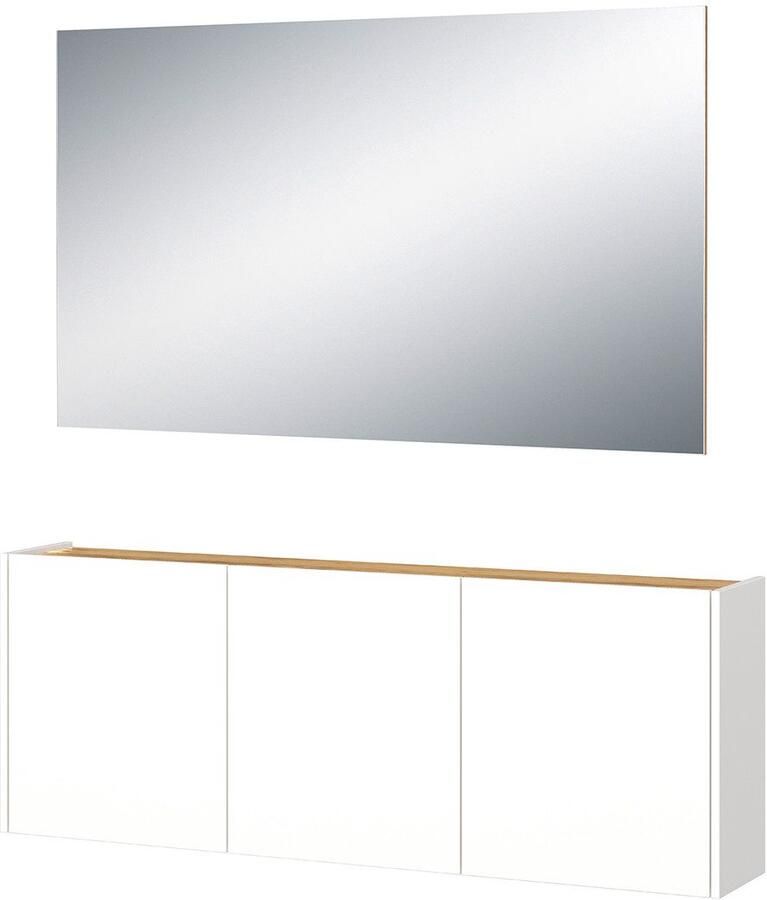 GERMANIA Halmeubelset GW-Libbiano Garderobe-set bestaande uit multifunctionele kast en spiegel - Foto 8