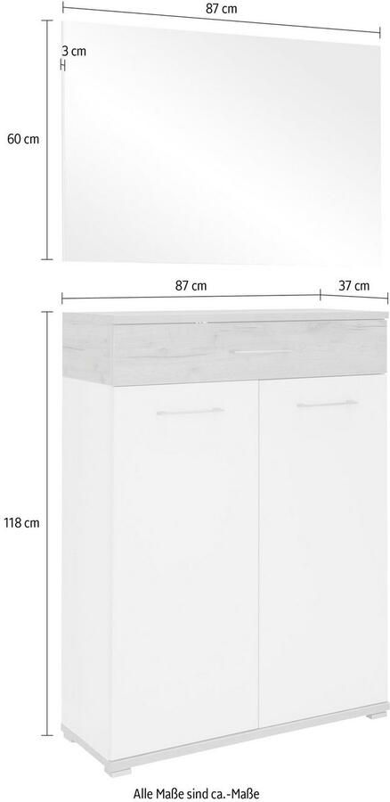 GERMANIA Halmeubelset GW-Topix Deuren met soft-close-functie (set 2-delig) - Foto 9