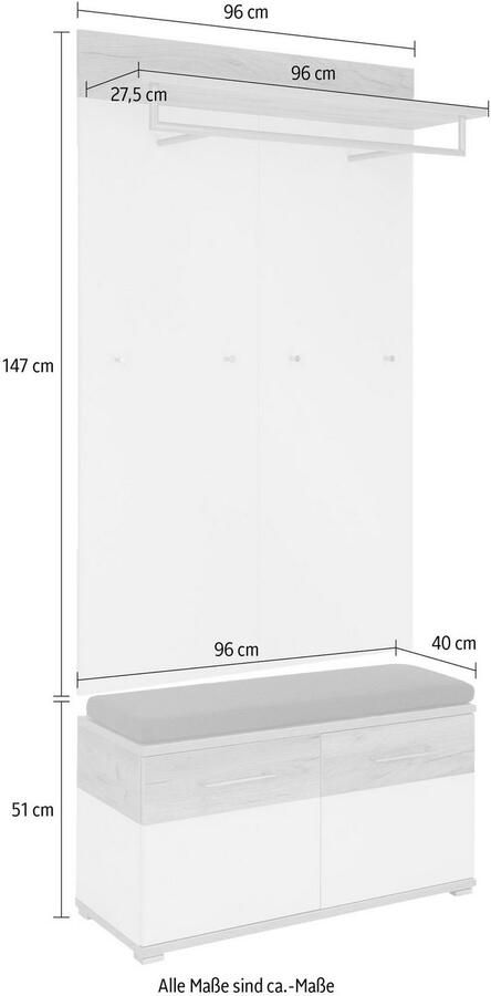 GERMANIA Halmeubelset GW-Topix Deuren met soft-close-functie (set 3-delig) - Foto 8