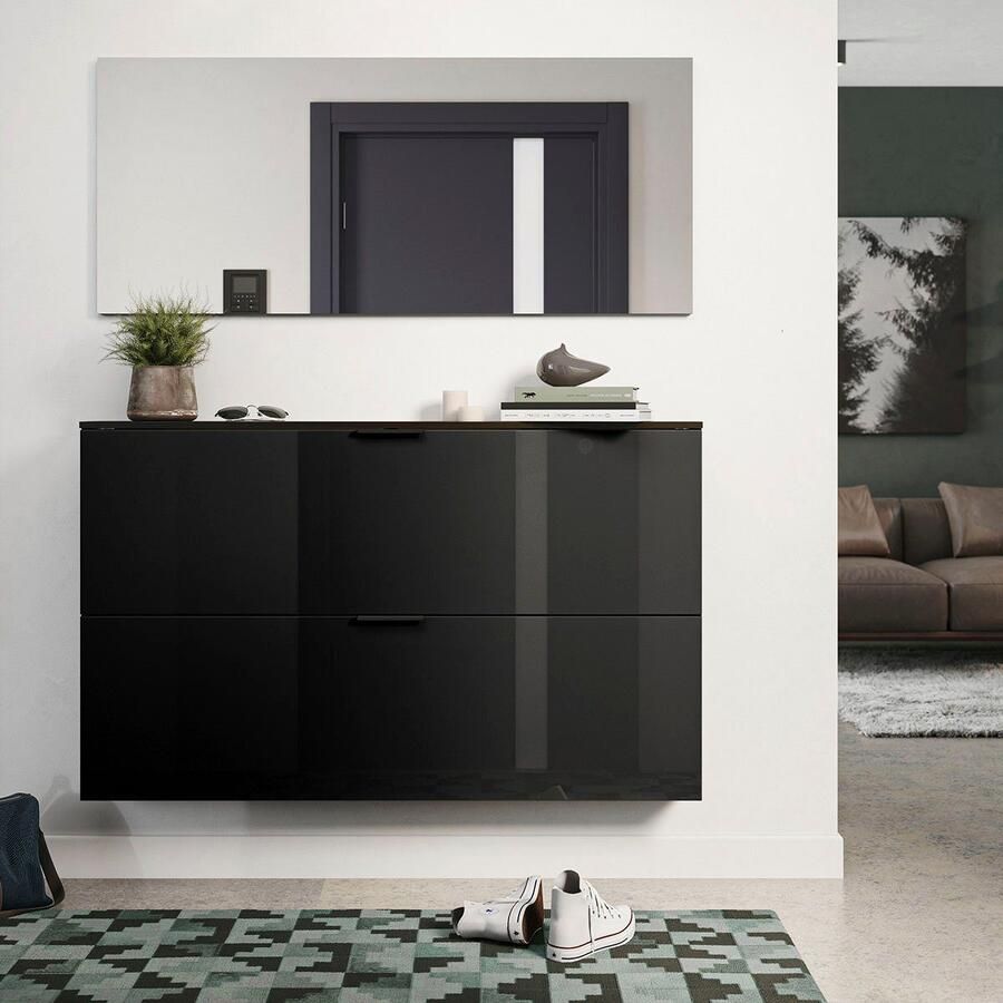 GERMANIA Halmeubelset Valega inclusief schoenenkast met glazen fronten en spiegel (2-delig) - Foto 5