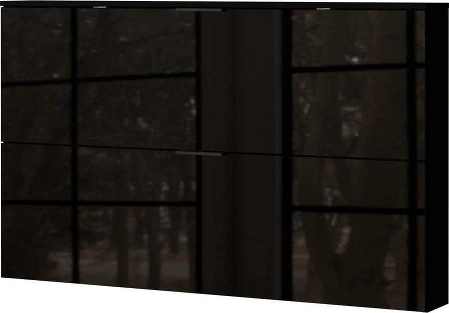 GERMANIA Halmeubelset Valega inclusief schoenenkast met glazen fronten en spiegel (2-delig) - Foto 3