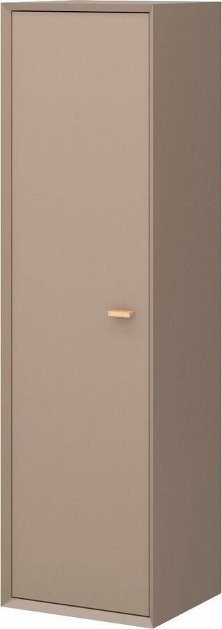 Germania Wandkast Calvi 1 Deur 4 Planken L40 x B35 x H140 cm Grijs - Foto 8