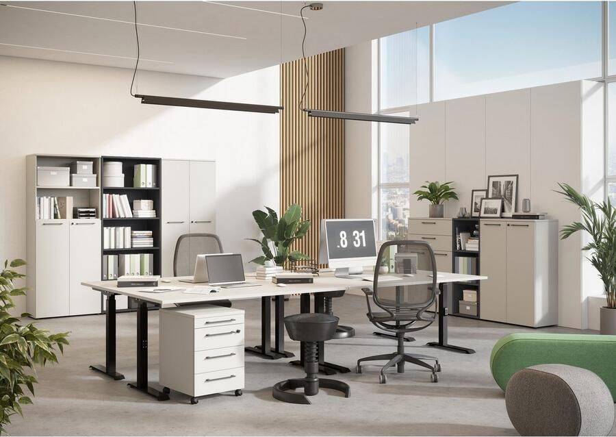 GERMANIA Hoekbureau GW-Agenda hoogte verstelbaar beschikbaar in verschillende maten - Foto 2