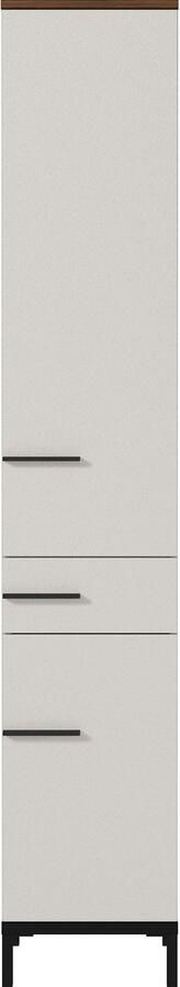 GERMANIA Hoge kast Yonkers Hoogwaardige ABS-randen handgrepen en hoge poten deurdemping - Foto 10