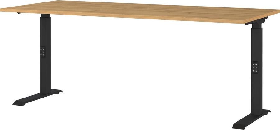 GERMANIA Kantoormeubelset Agenda Set bestaande uit in hoogte verstelbaar bureau en rolcontainer (2-delig) - Foto 6