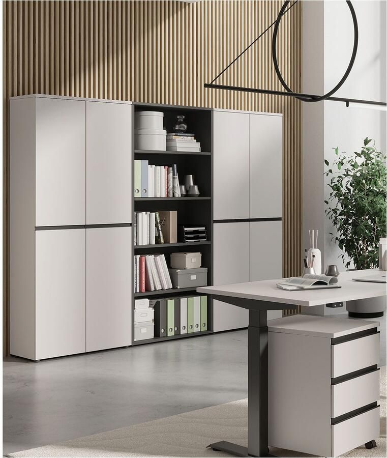 GERMANIA Kantoormeubelset Lemont Set bestaande uit 2 archiefkasten 4042 en 1 archiefrek 4235 (3-delig) - Foto 2