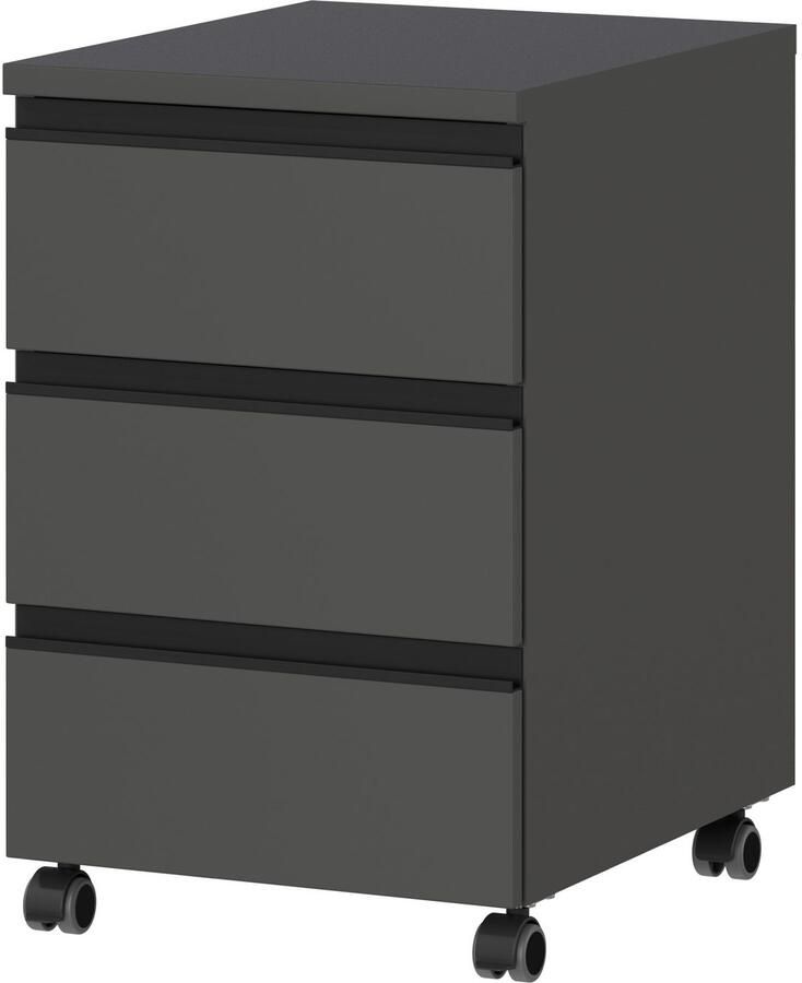 GERMANIA Kantoormeubelset Lemont Set bestaande uit in hoogte verstelbaar bureau en rolcontainer (2-delig) - Foto 3