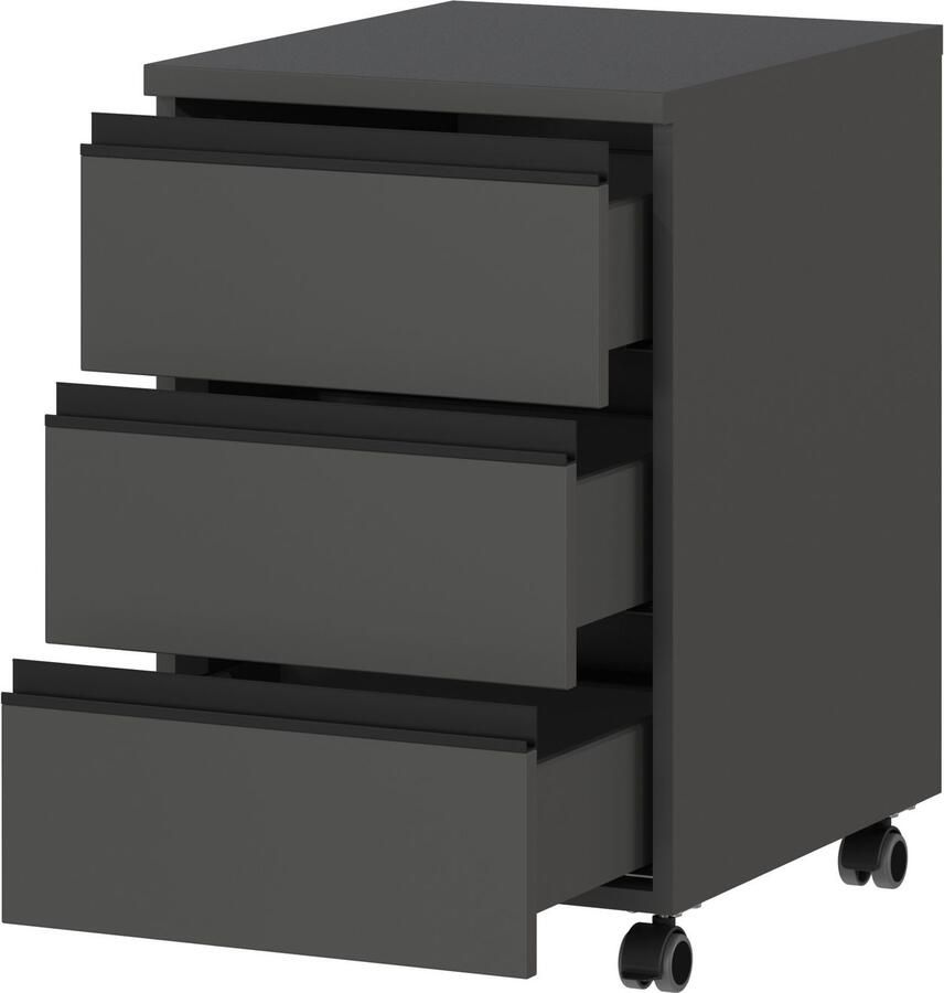 GERMANIA Kantoormeubelset Lemont Set bestaande uit in hoogte verstelbaar bureau en rolcontainer (2-delig) - Foto 2