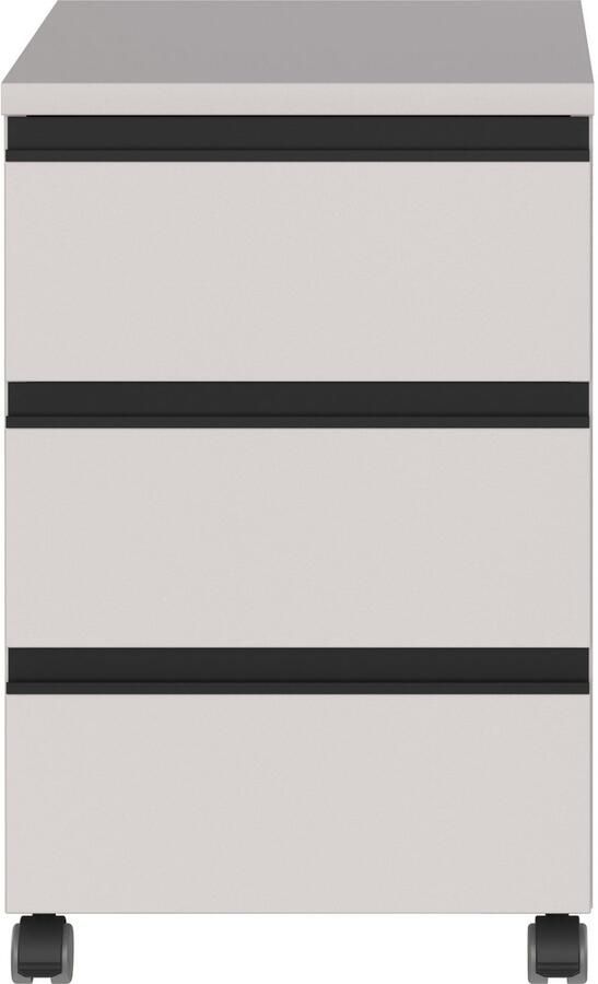 GERMANIA Kantoormeubelset Lemont Set bestaande uit in hoogte verstelbaar bureau en rolcontainer (2-delig) - Foto 9