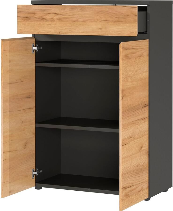 GERMANIA Archiefkast GW-Lissabon archiefkast met zelfinvoegen van de lades en greeploos ontwerp