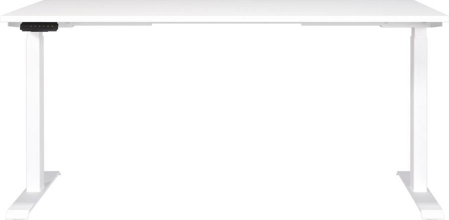 Germania EMOB Bureauset Hermoso Bureautafel en ladekast Wit Verstelbare bureaus Wit Spaanplaat Verstelbare bureaus Op voorraad - Foto 11