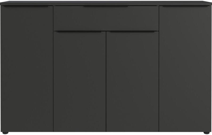 GERMANIA Kantoormeubelset Milaan incl. bureau kastje op wieltjes roomdivider en dressoir (4-delig) - Foto 11