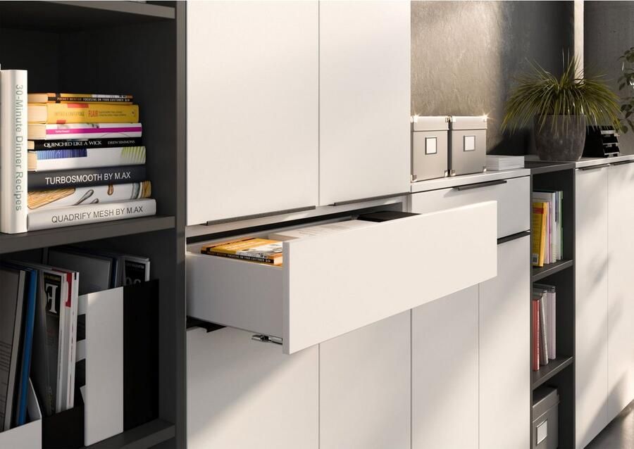 GERMANIA Kantoormeubelset Milaan inclusief 2 archiefkasten en ordnerstelling (3-delig) - Foto 2