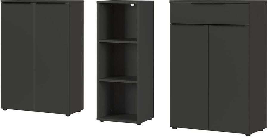 GERMANIA Kantoormeubelset Milaan inclusief 2 archiefkasten en ordnerstelling (3-delig) - Foto 10