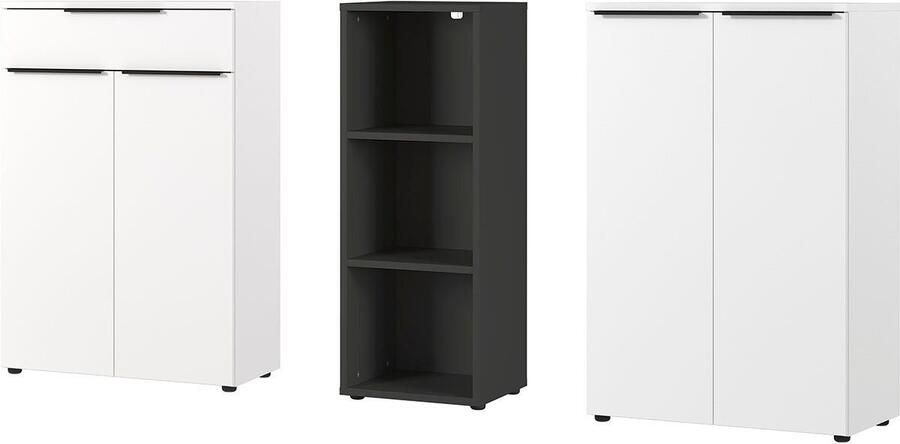 GERMANIA Kantoormeubelset Milaan inclusief 2 archiefkasten en ordnerstelling (3-delig) - Foto 13