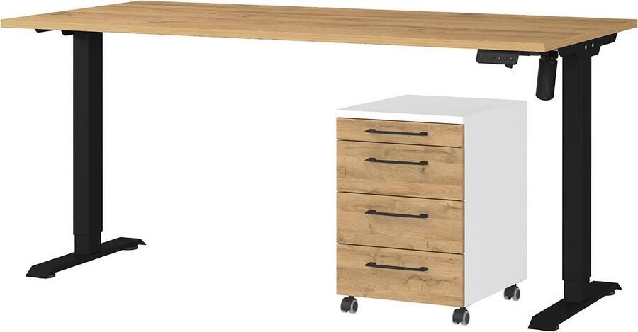 GERMANIA Kantoormeubelset Profi 3.0 Kantoor meubels set bestaande uit bureau en rolcontainer - Foto 7