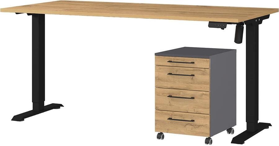 GERMANIA Kantoormeubelset Profi 3.0 Kantoor meubels set bestaande uit bureau en rolcontainer - Foto 8