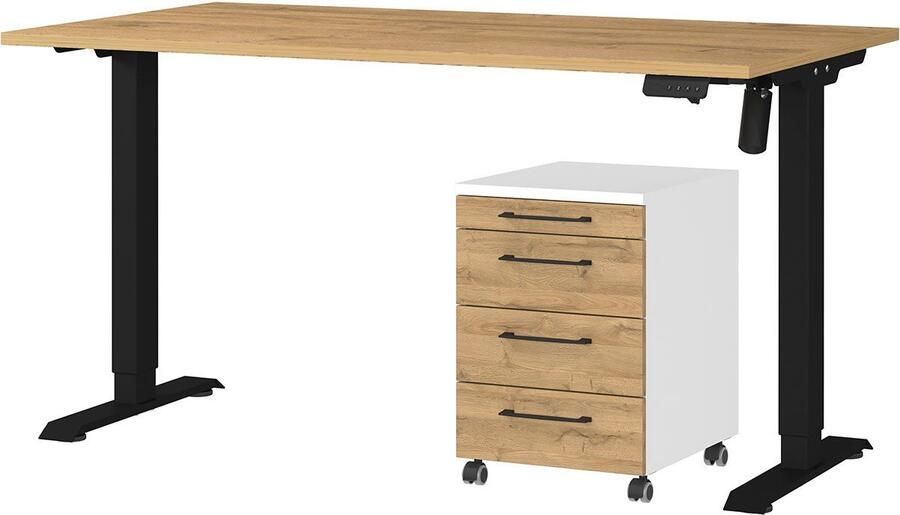 GERMANIA Kantoormeubelset Profi 3.0 Kantoor meubels set bestaande uit bureau en rolcontainer - Foto 8