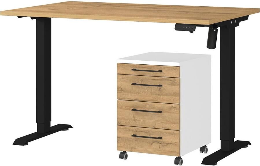 GERMANIA Kantoormeubelset Profi 3.0 Kantoor meubels set bestaande uit bureau en rolcontainer - Foto 8