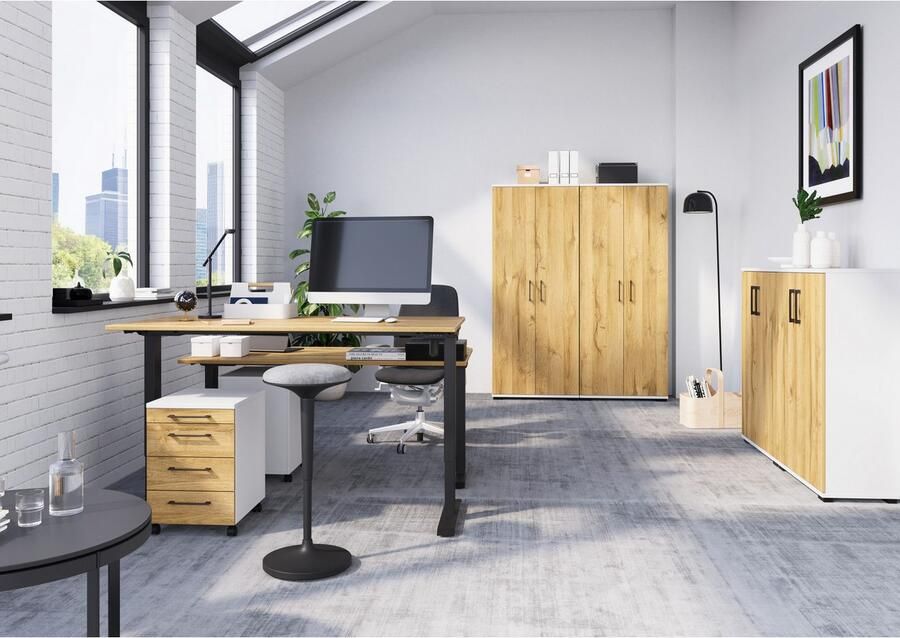 GERMANIA Bureau Profi 3.0 elektrisch in hoogte verstelbaar in verschillende breedtes made in germany