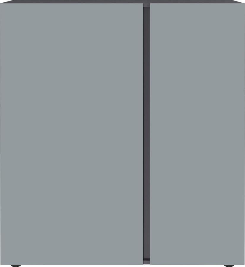 Germania Mesa Opbergkast Grafiet Zilvergrijs