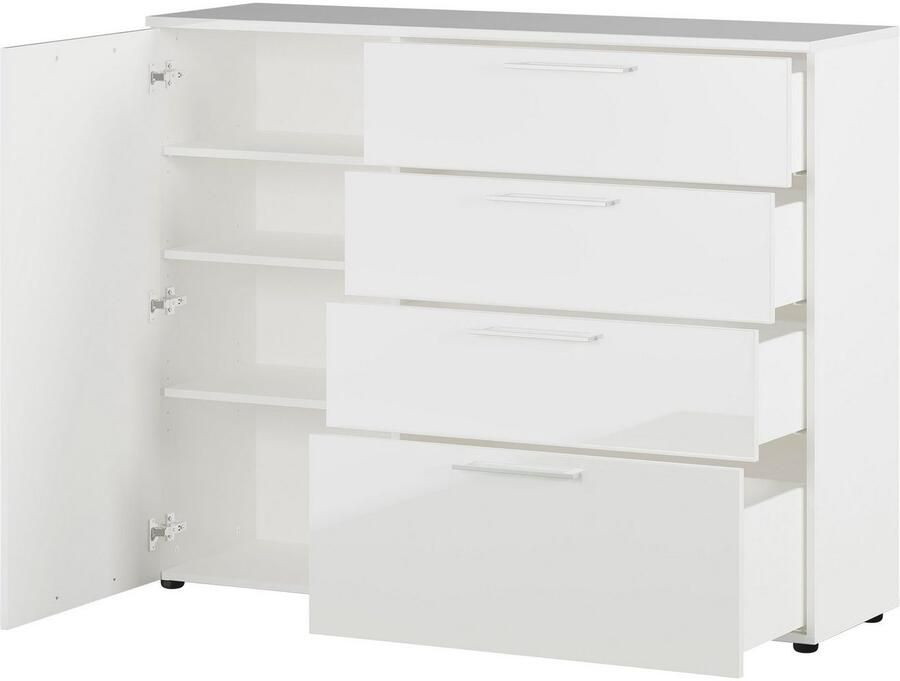 Germania Sunnyvale Dressoir Hoogglans Wit - Foto 5