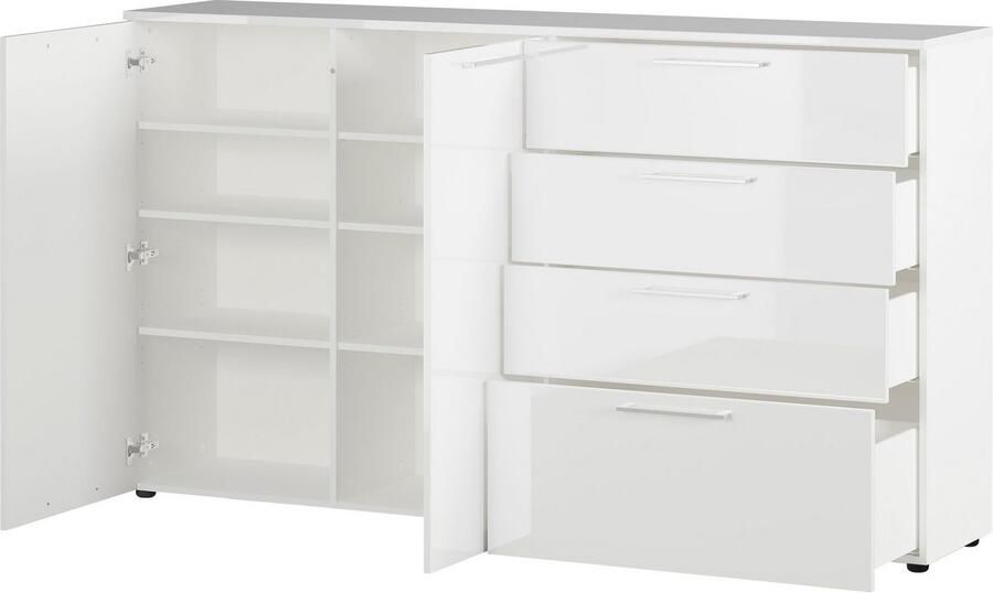 Germania Sunnyvale Dressoir Large Hoogglans Wit - Foto 6
