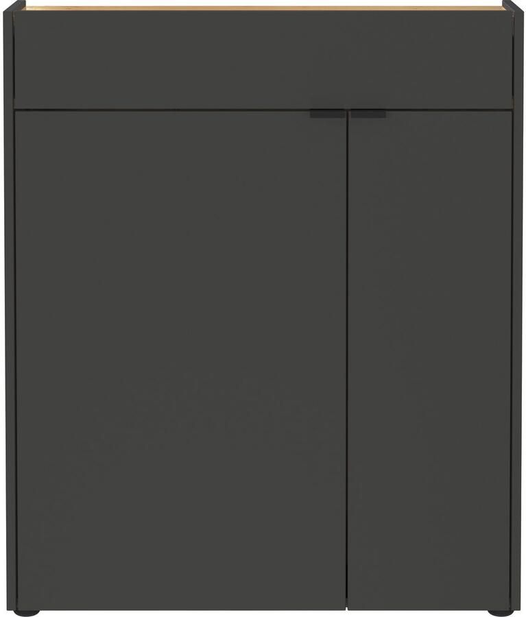 GERMANIA Halmeubelset Ameca Garderobe-set bestaande uit multifunctionele kast en spiegel - Foto 3