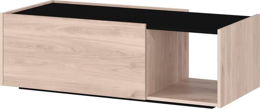 GERMANIA Salontafel Cantoria met een open en een gesloten vak greeploos design - Foto 6
