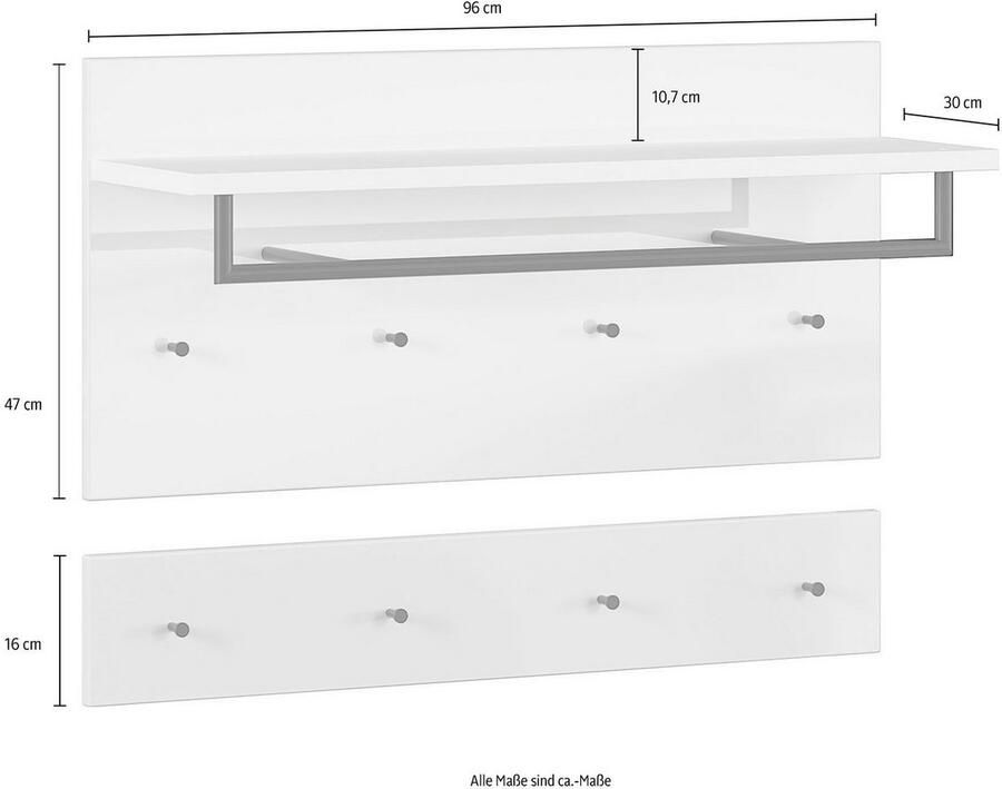 Home24 Garderobebank Parenzo Germania