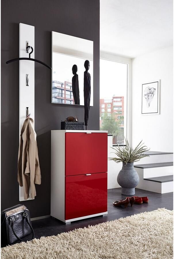 Germania Schoenenkast Clucas 53 cm met 2 deuren wit - Foto 6