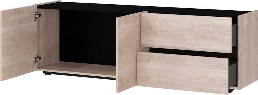 GERMANIA Tv-meubel Cantoria Deuren met soft-closefunctie greeploos design - Foto 7