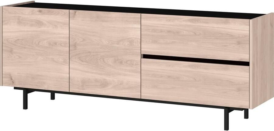 GERMANIA Tv-meubel Cantoria Deuren met soft-closefunctie greeploos design - Foto 5