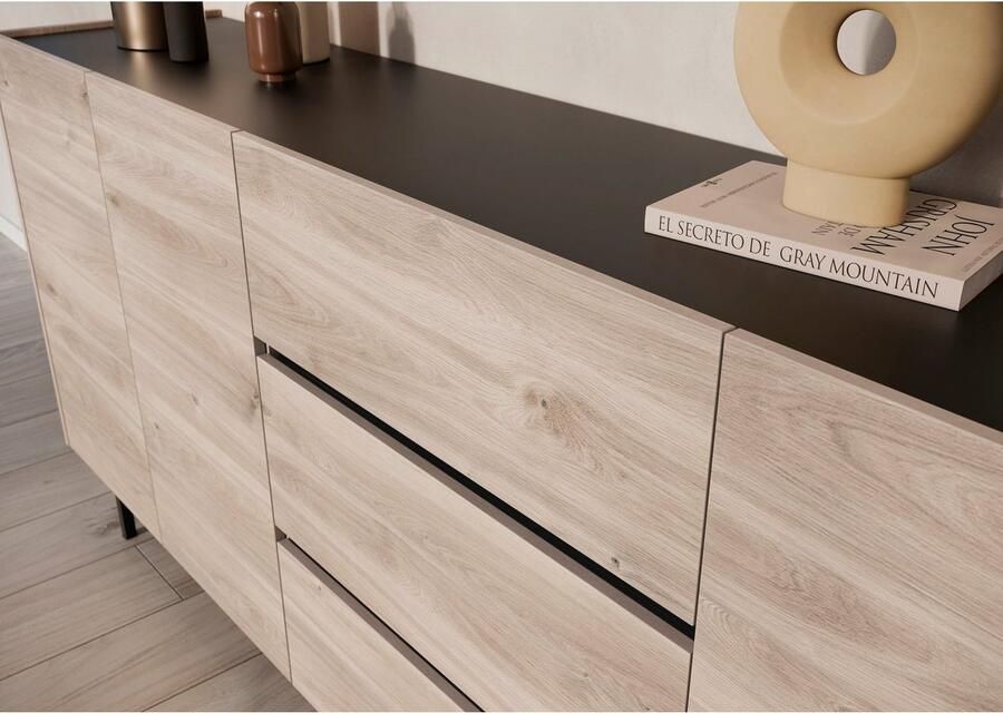 GERMANIA Tv-meubel Cantoria Deuren met soft-closefunctie greeploos design - Foto 2