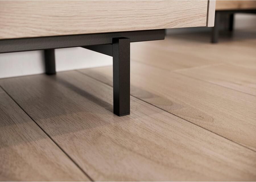 GERMANIA Tv-meubel Cantoria Deuren met soft-closefunctie greeploos design - Foto 3