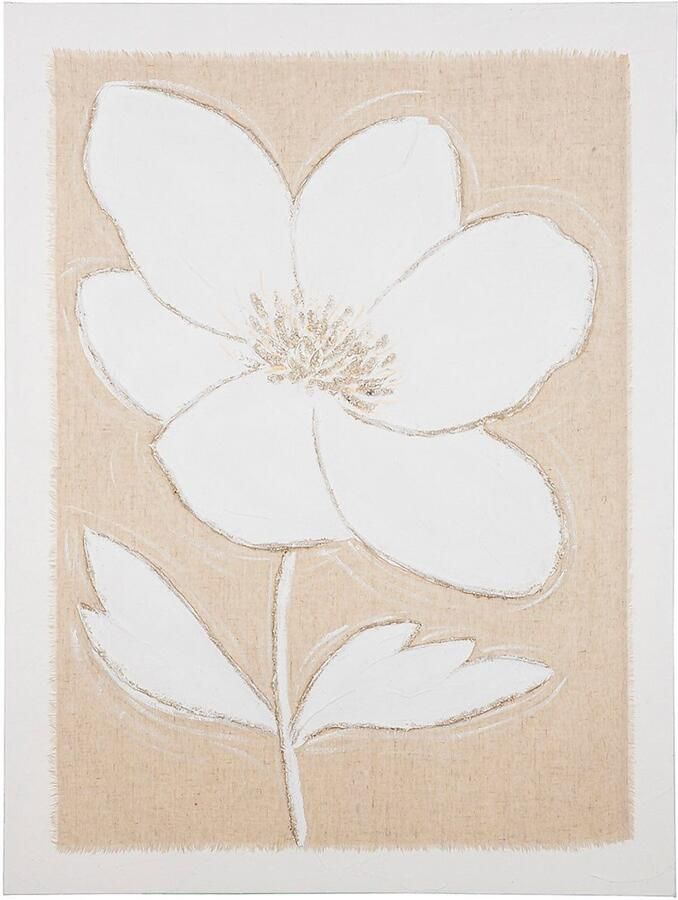GILDE Artprint op linnen Afbeelding "Bloem op doek" (1 stuk) - Foto 2