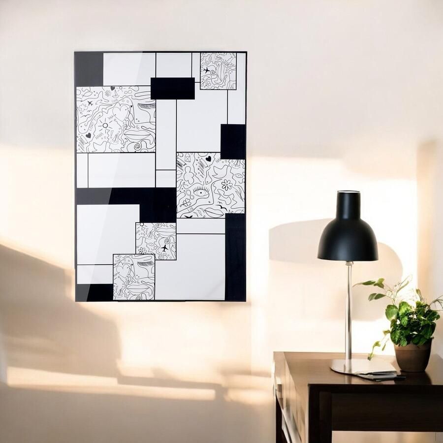 Casablanca by Gilde Artprint op linnen Moderne kunst rechthoekig (1 stuk)