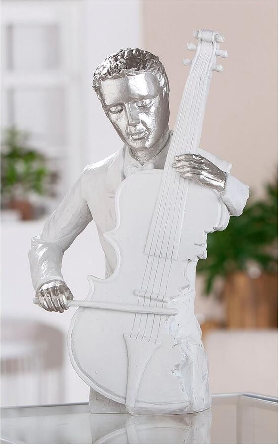 GILDE Decoratief figuur Beeld Muzikant (1 stuk) - Foto 5
