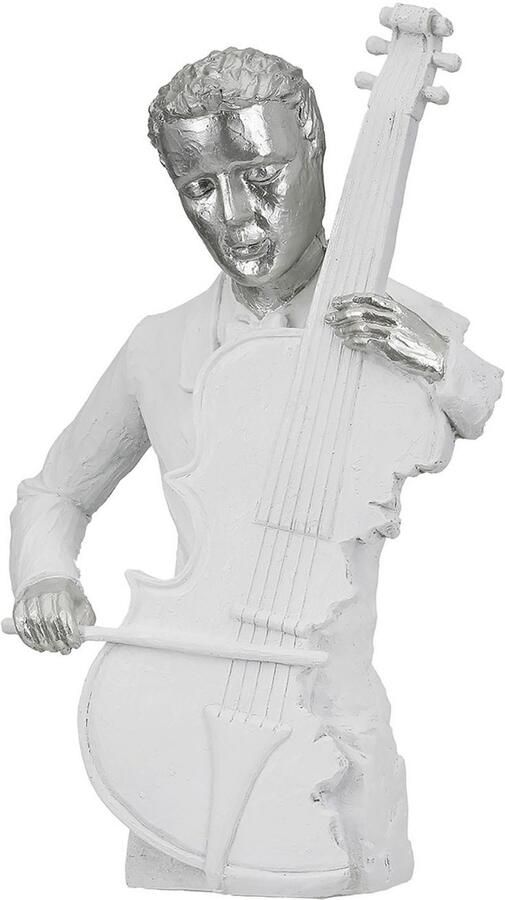 GILDE Decoratief figuur Beeld Muzikant (1 stuk) - Foto 3