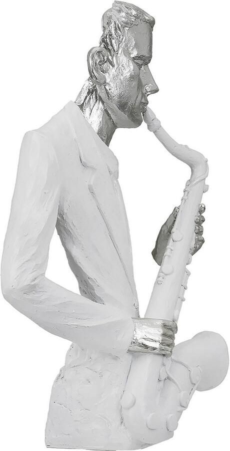 GILDE Decoratief figuur Beeld Muzikant (1 stuk) - Foto 3