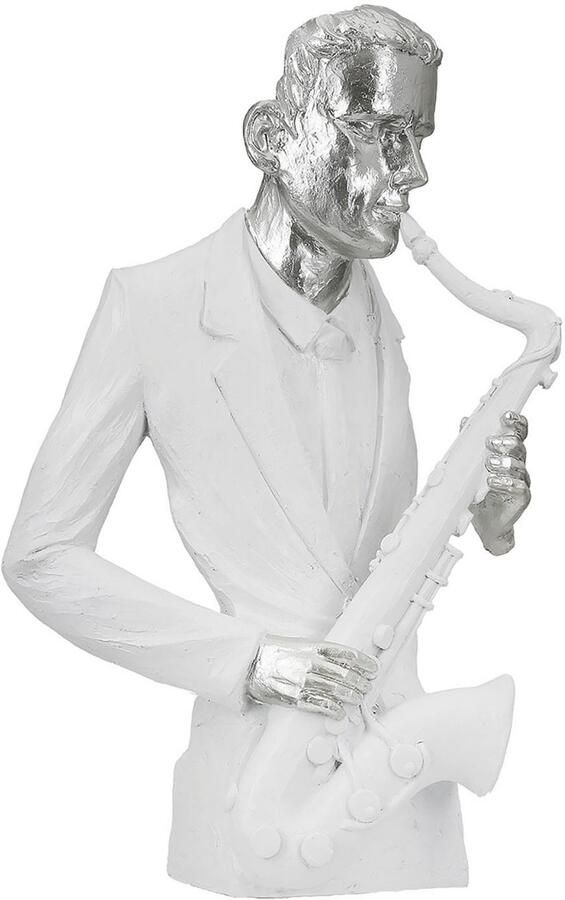 GILDE Decoratief figuur Beeld Muzikant (1 stuk)