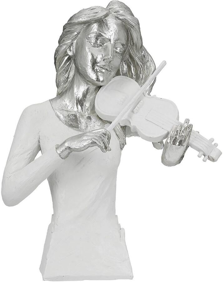 GILDE Decoratief figuur Beeld Muzikant (1 stuk)