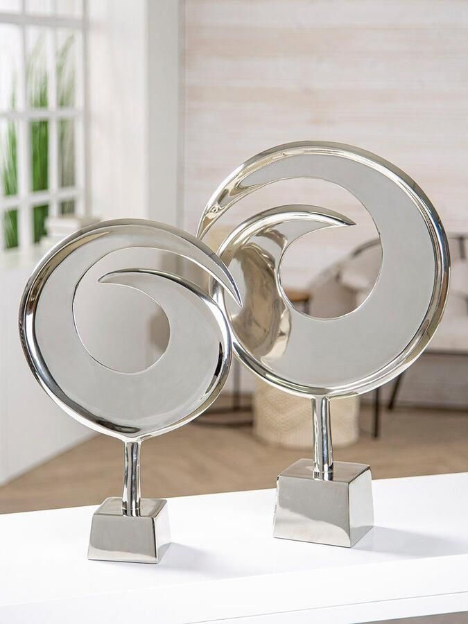 GILDE Decoratief figuur Sculptuur Swirl (1 stuk) - Foto 2