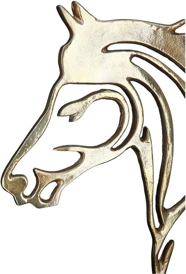 GILDE Decoratief object Paardenhoofd op basis (1 stuk) - Foto 2