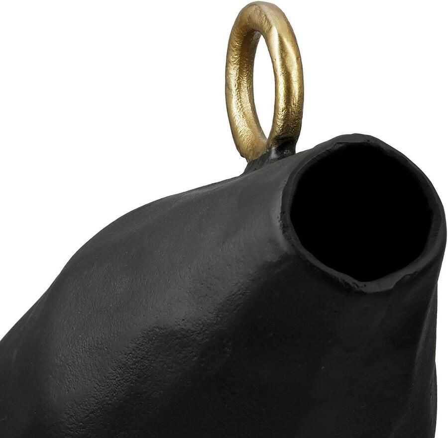 GILDE Tafelvaas Vaas Dora zwart H.31 cm (1 stuk) - Foto 2