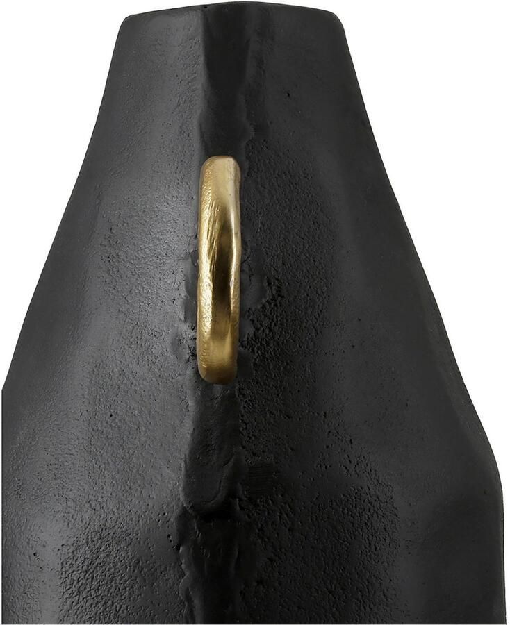 GILDE Tafelvaas Vaas Dora zwart H.31 cm (1 stuk) - Foto 4