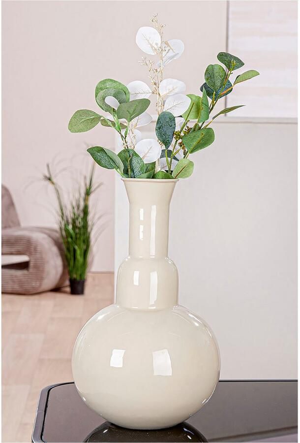 GILDE Tafelvaas Vaas Filu crème H.36 cm (1 stuk) - Foto 5