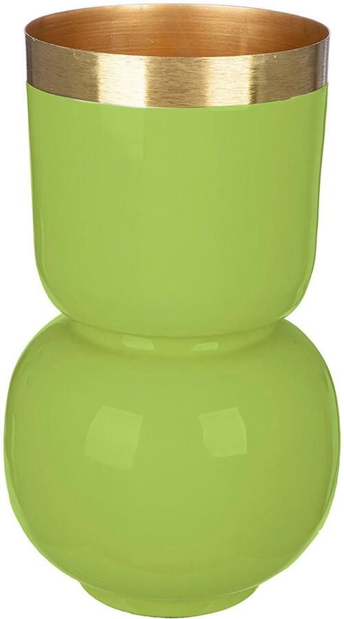 GILDE Tafelvaas Vaas Roro met goudkleurige rand (1 stuk) - Foto 5