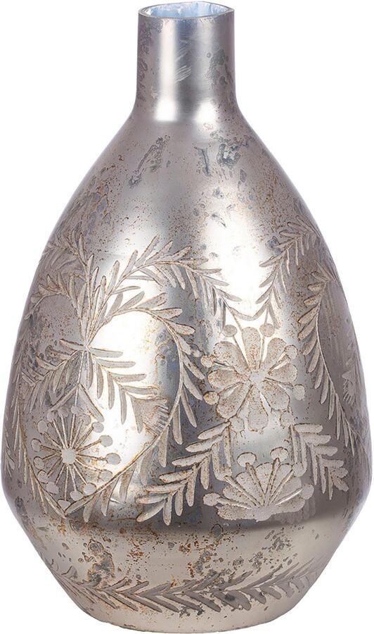 GILDE Vloervaas Vaas Peso grijs H.43 cm (1 stuk) - Foto 4