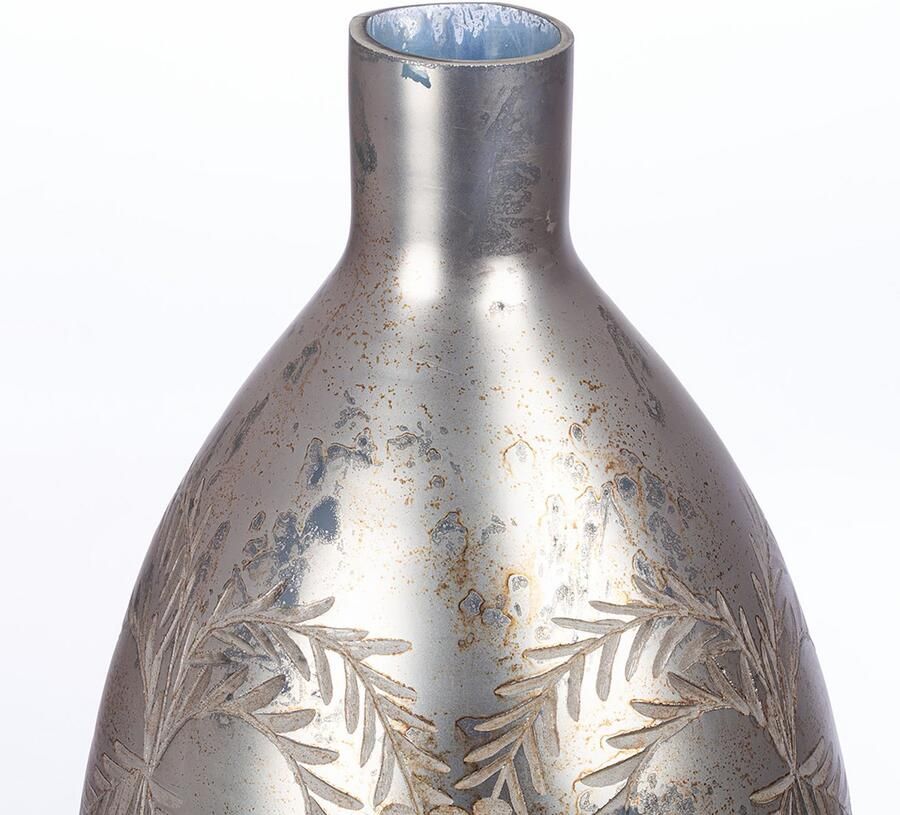 GILDE Vloervaas Vaas Peso grijs H.43 cm (1 stuk) - Foto 2